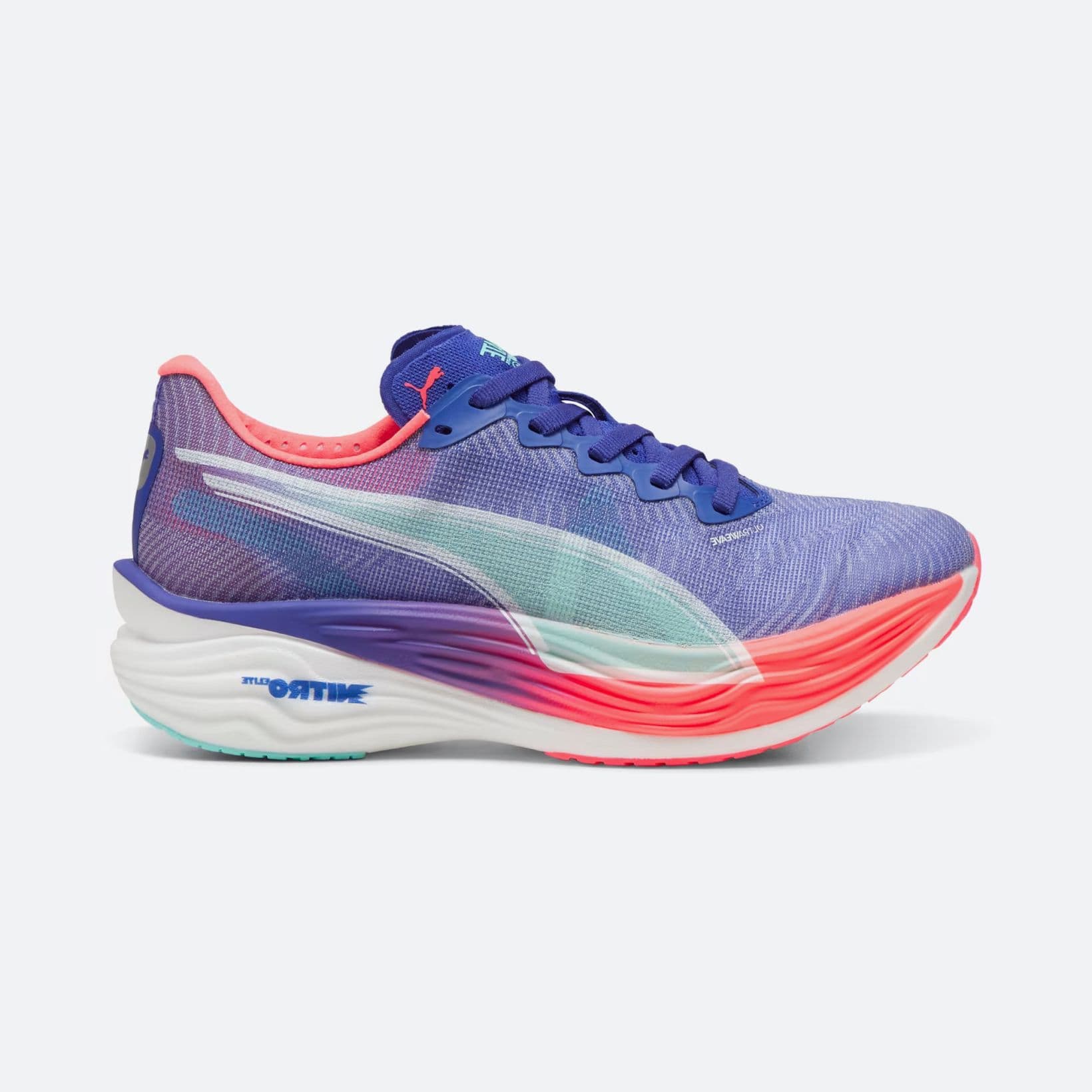 Deviate Nitro Elite 3 - Footwear - Puma - Teal, Purple, Apricot, White image