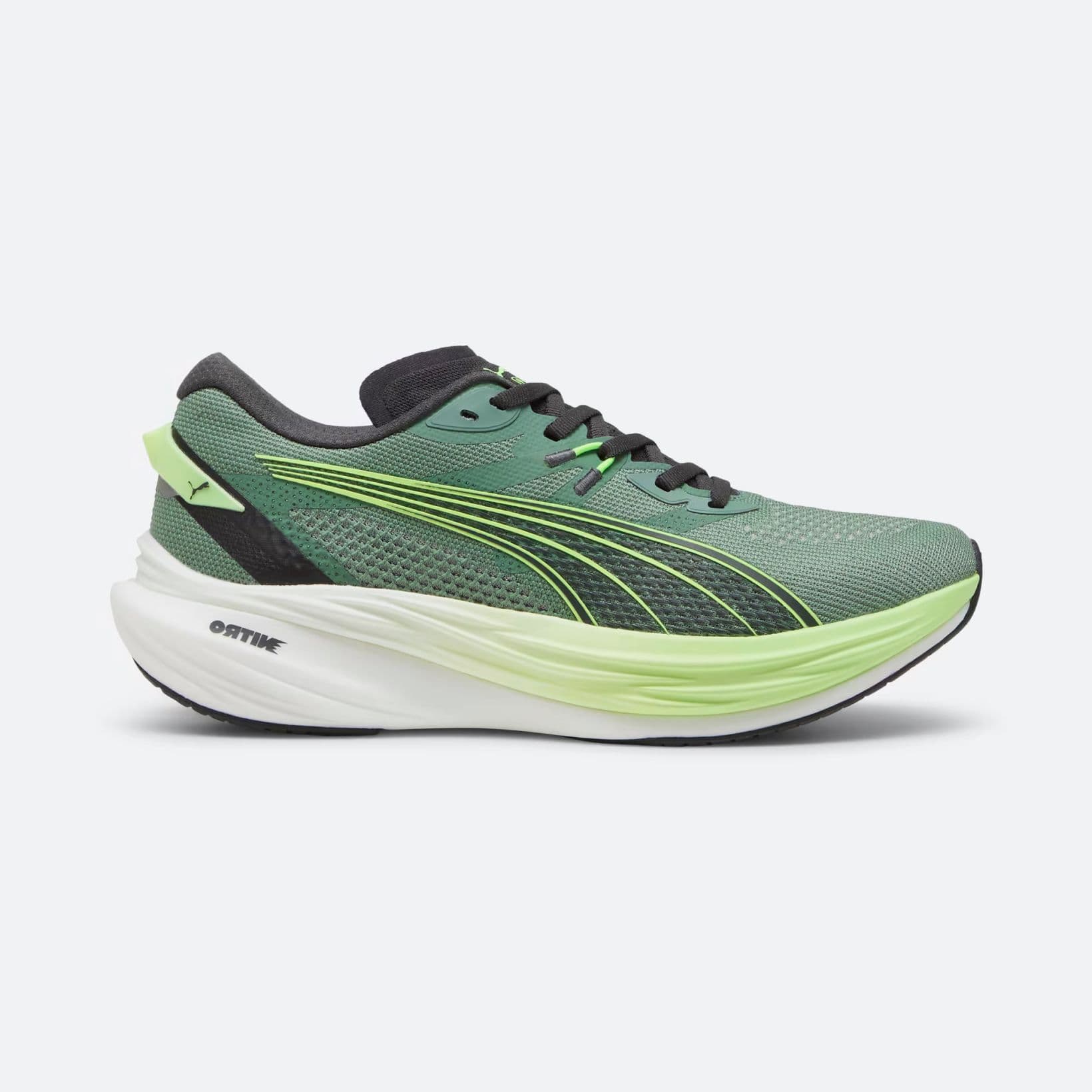 Deviate Nitro 3 - Footwear - Puma - Black, Lime, Eucalyptus, White image
