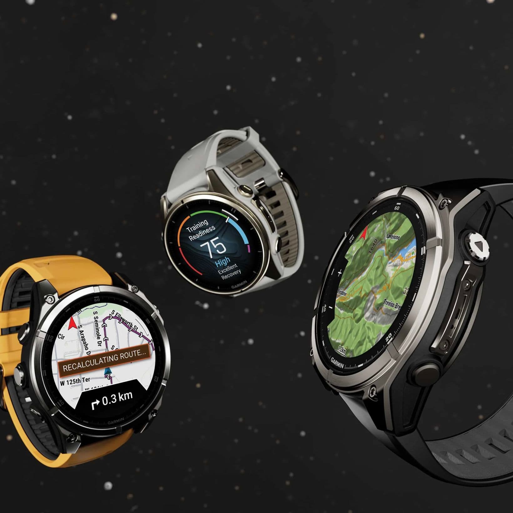 Fenix 8 — Solar Sapphire - Tech - Garmin - undefined image