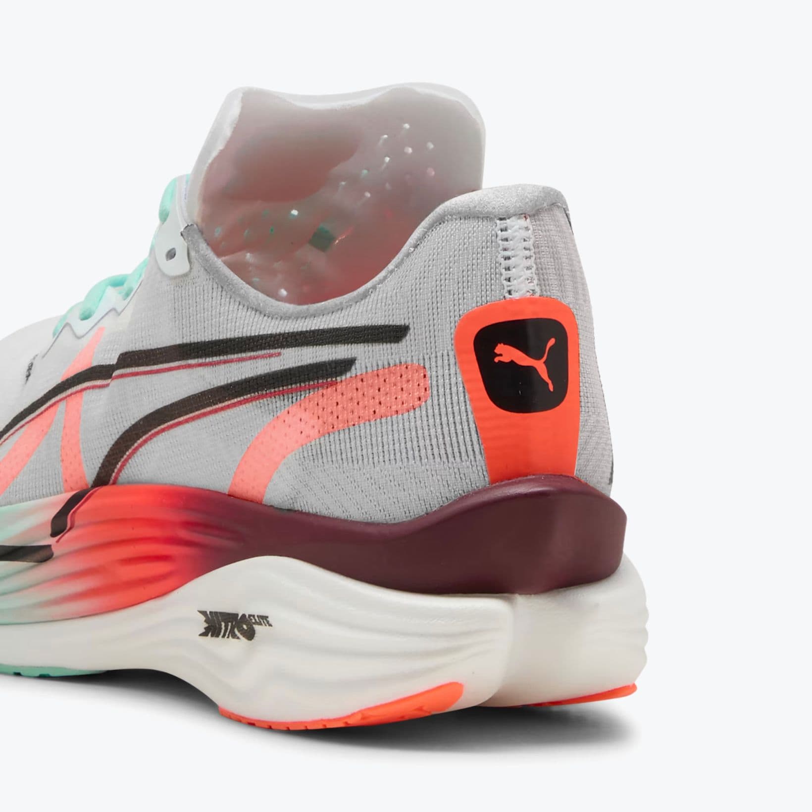 Deviate Nitro Elite 3 - Footwear - Puma - White, Red, Apricot, Teal, Black image