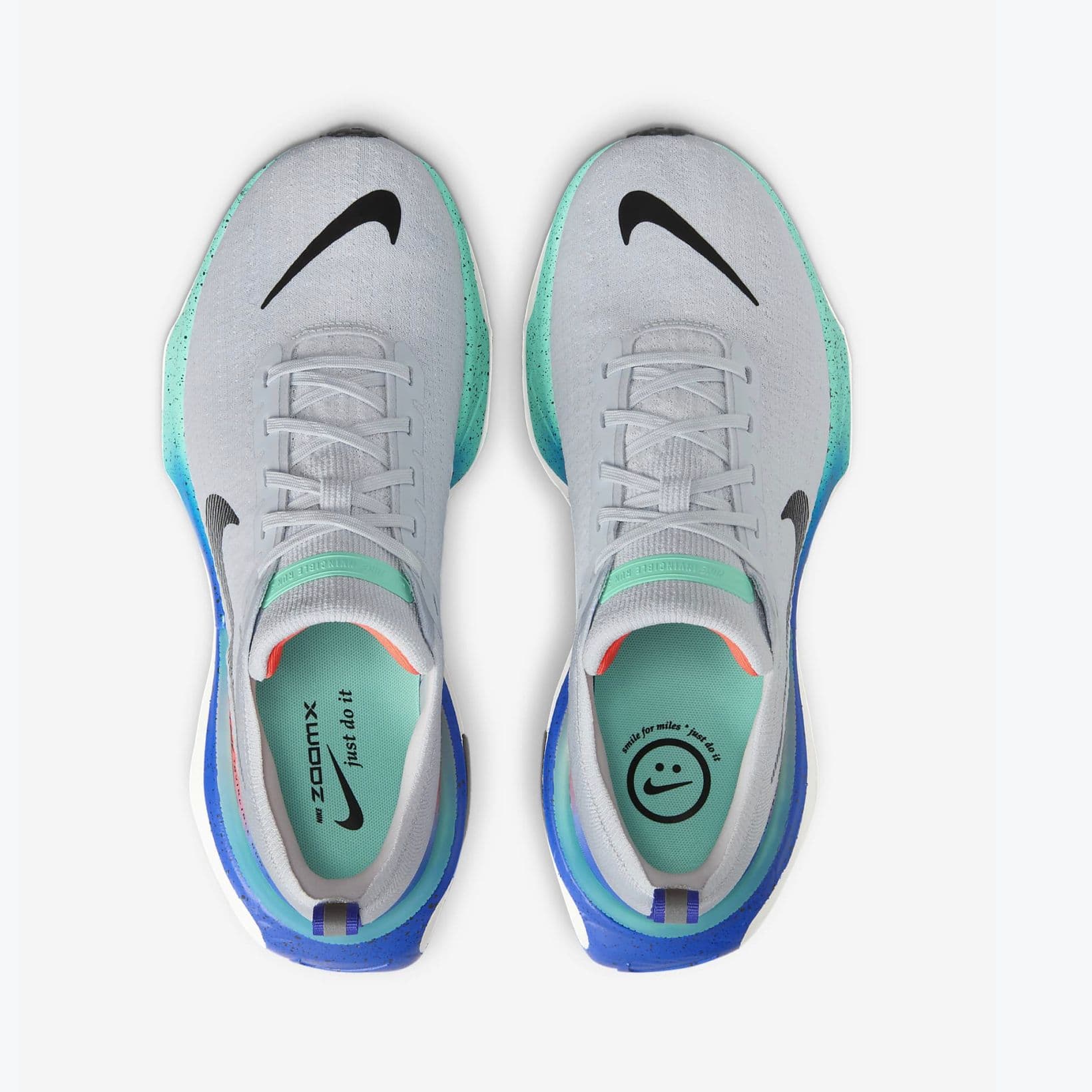 Invincible 3 - Footwear - Nike - Grey, Navy, Marine, Teal, Apricot image