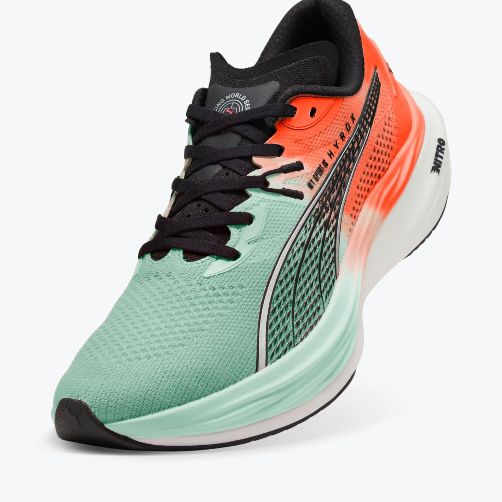 Deviate Nitro 3 - Footwear - Puma - Red, Apricot, Teal, White, Black image