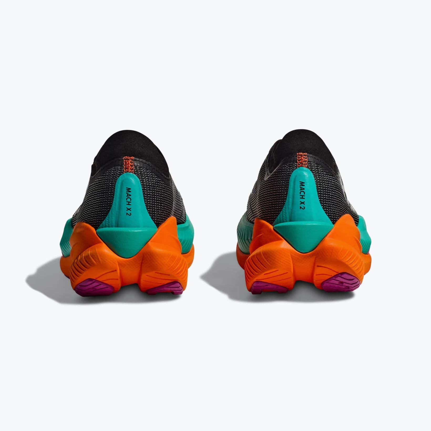 Mach X 2 - Footwear - Hoka - Black, Teal, Orange image