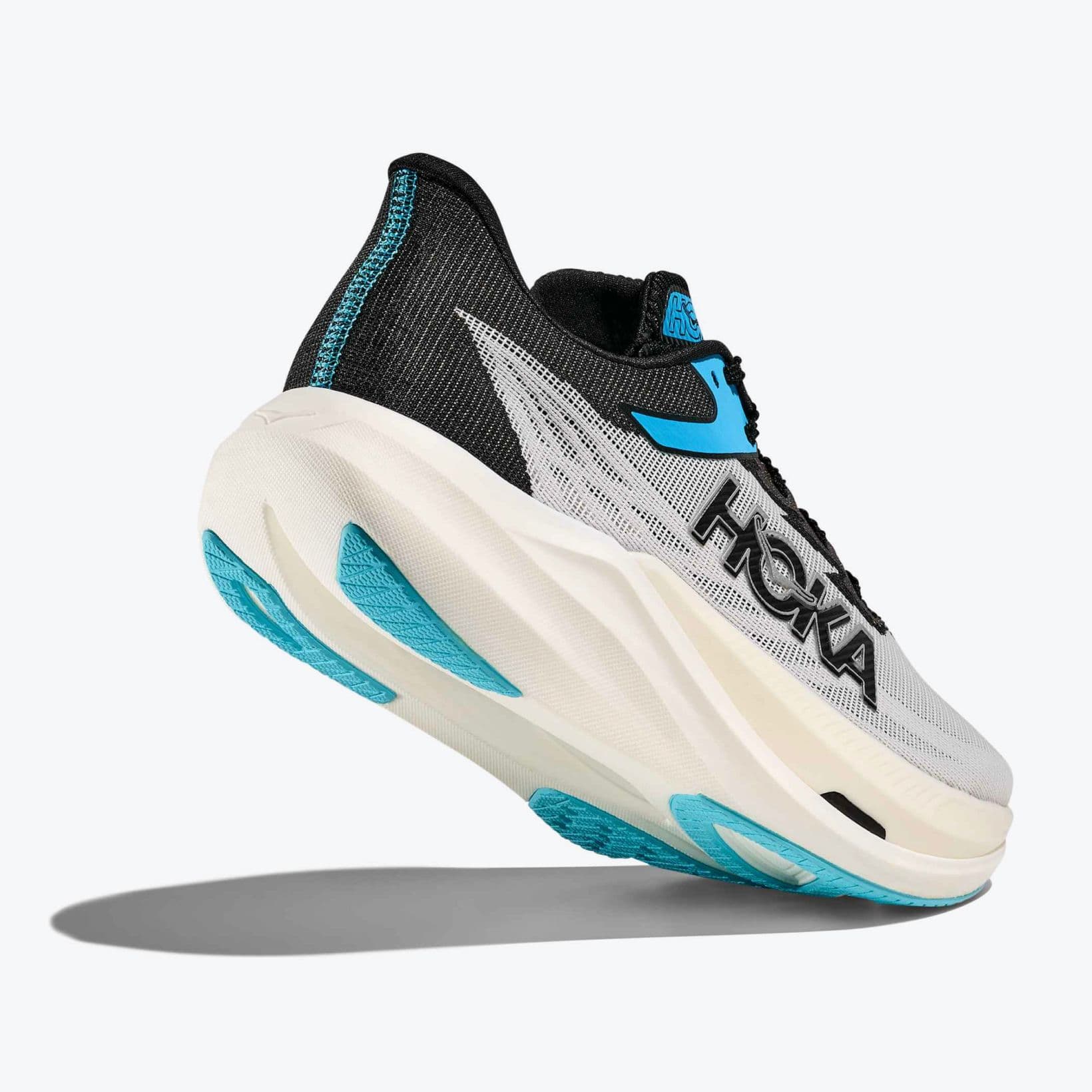 Rocket X 3 - Footwear - Hoka - White, Black, Teal, Marine image