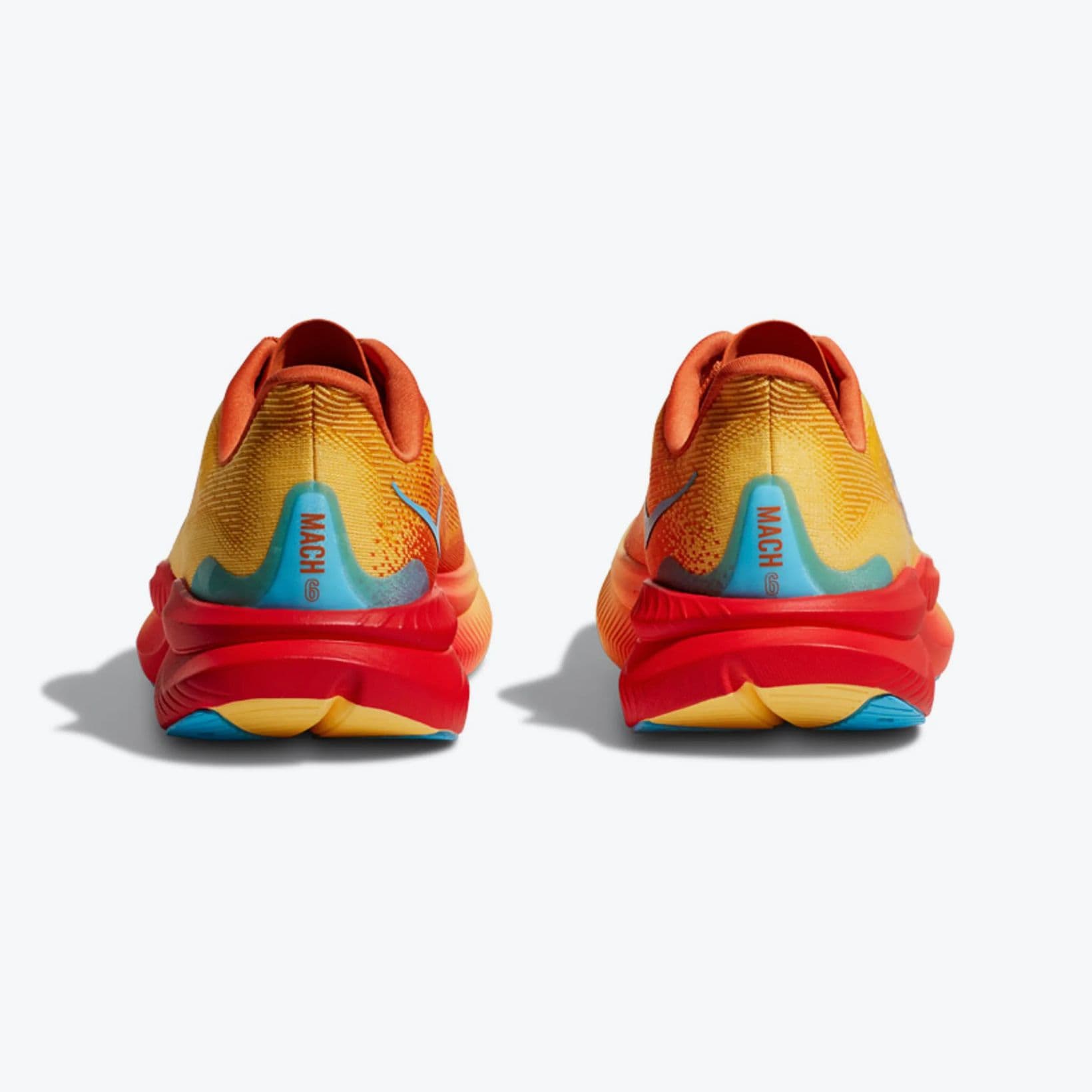 Mach 6 - Footwear - Hoka - Orange, Red, Marine image