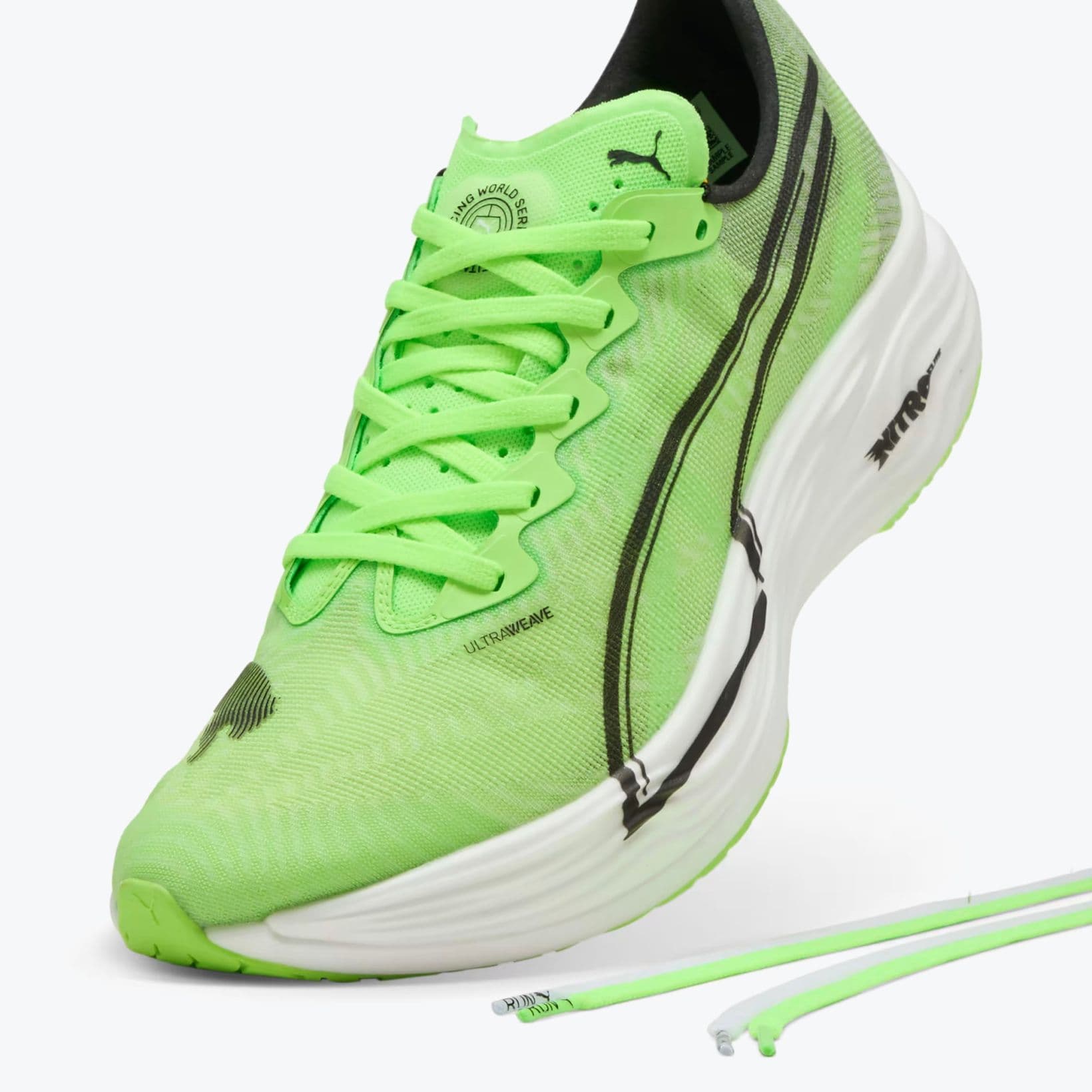 Deviate NITRO Elite 3 x HYROX - Footwear - Puma - Green, Lime, Black, White image