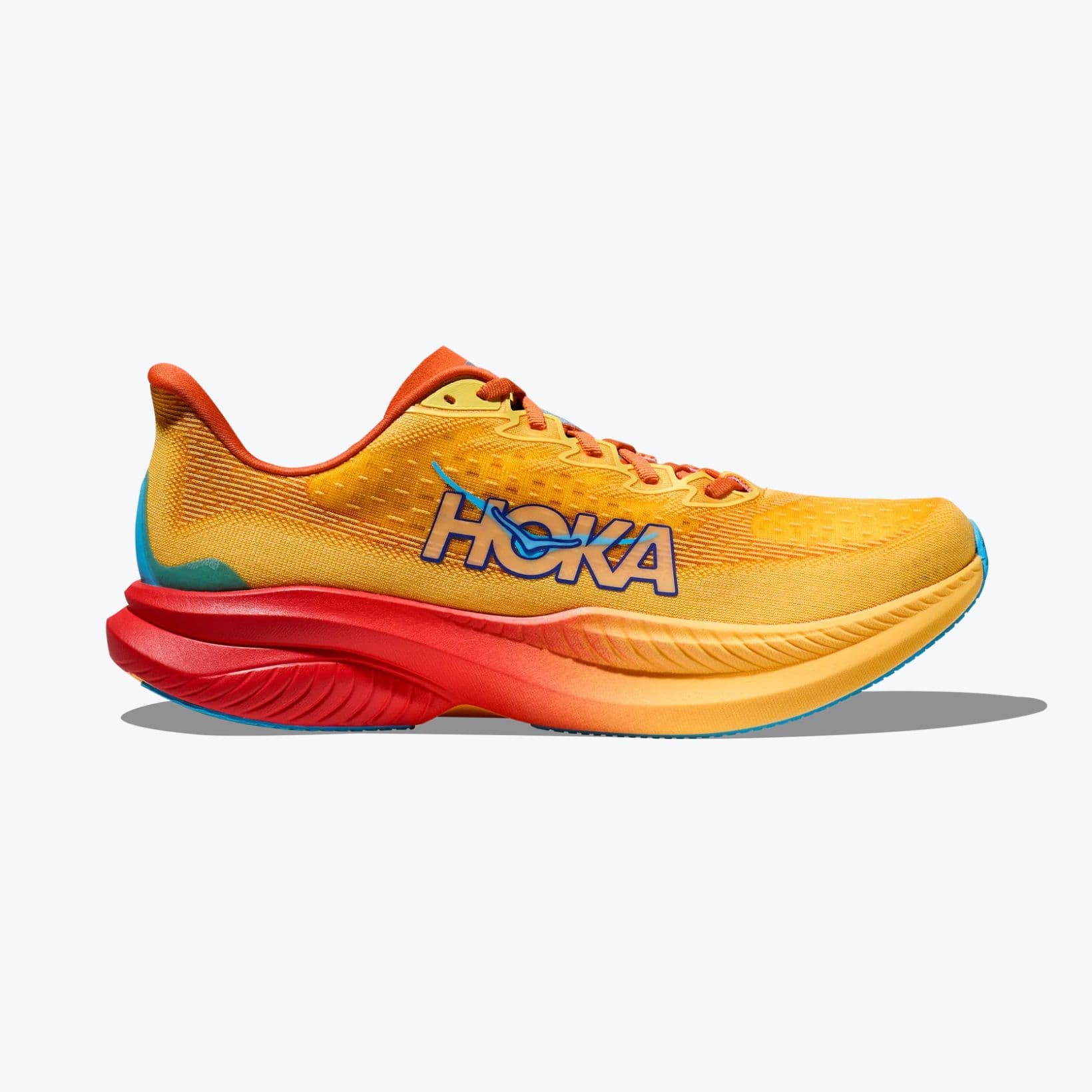 Mach 6 - Footwear - Hoka - Orange, Red, Marine image