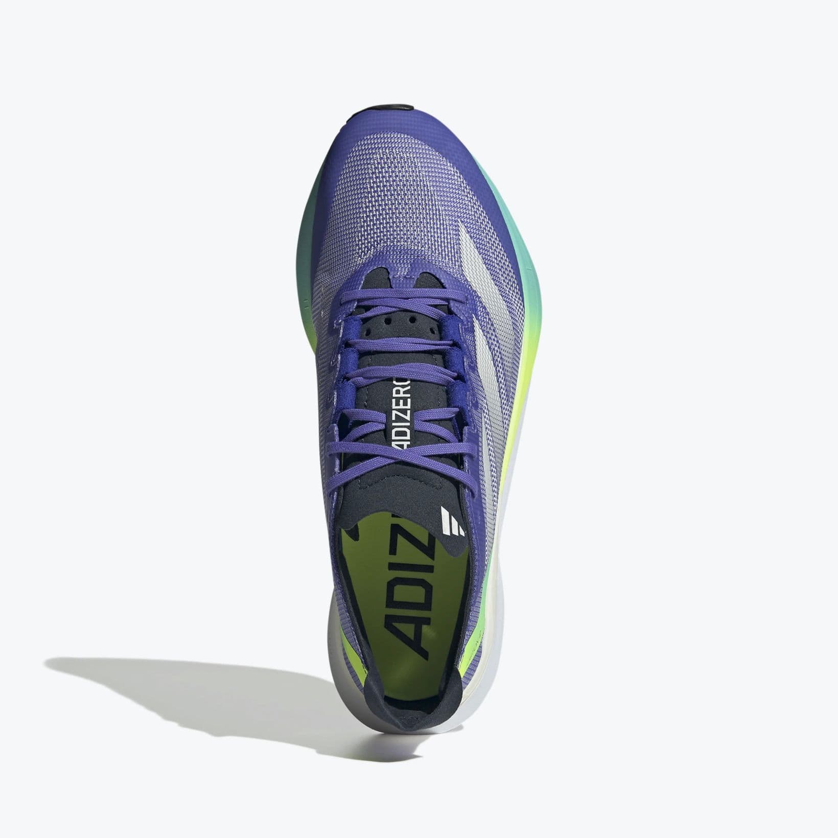 Adizero Boston 12 Shoes - Footwear - Adidas - Purple, Grey, Teal, Lime image