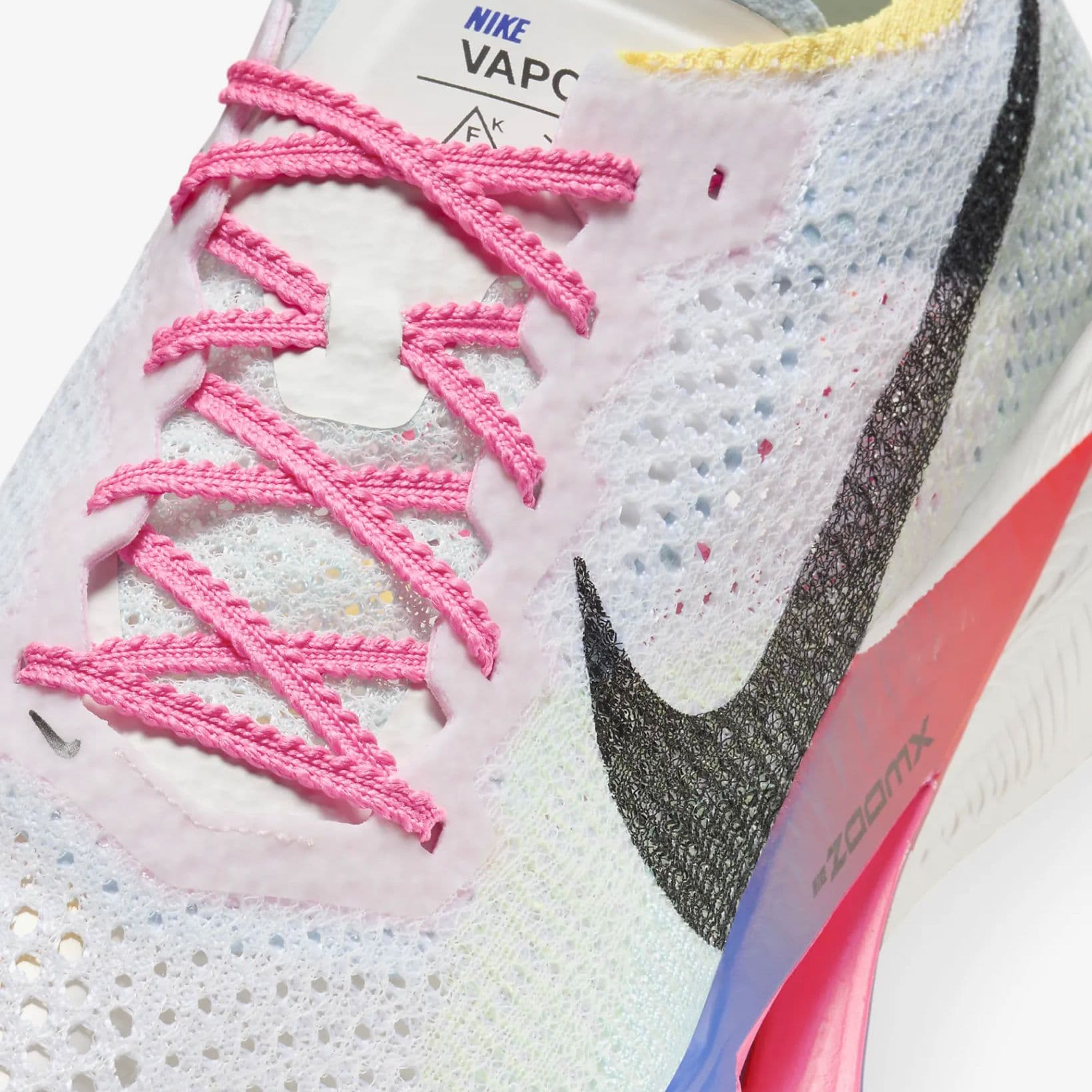 Vaporfly 3 - Footwear - Nike - White, Pink, Marine, Purple, Red, Yellow, Lime image