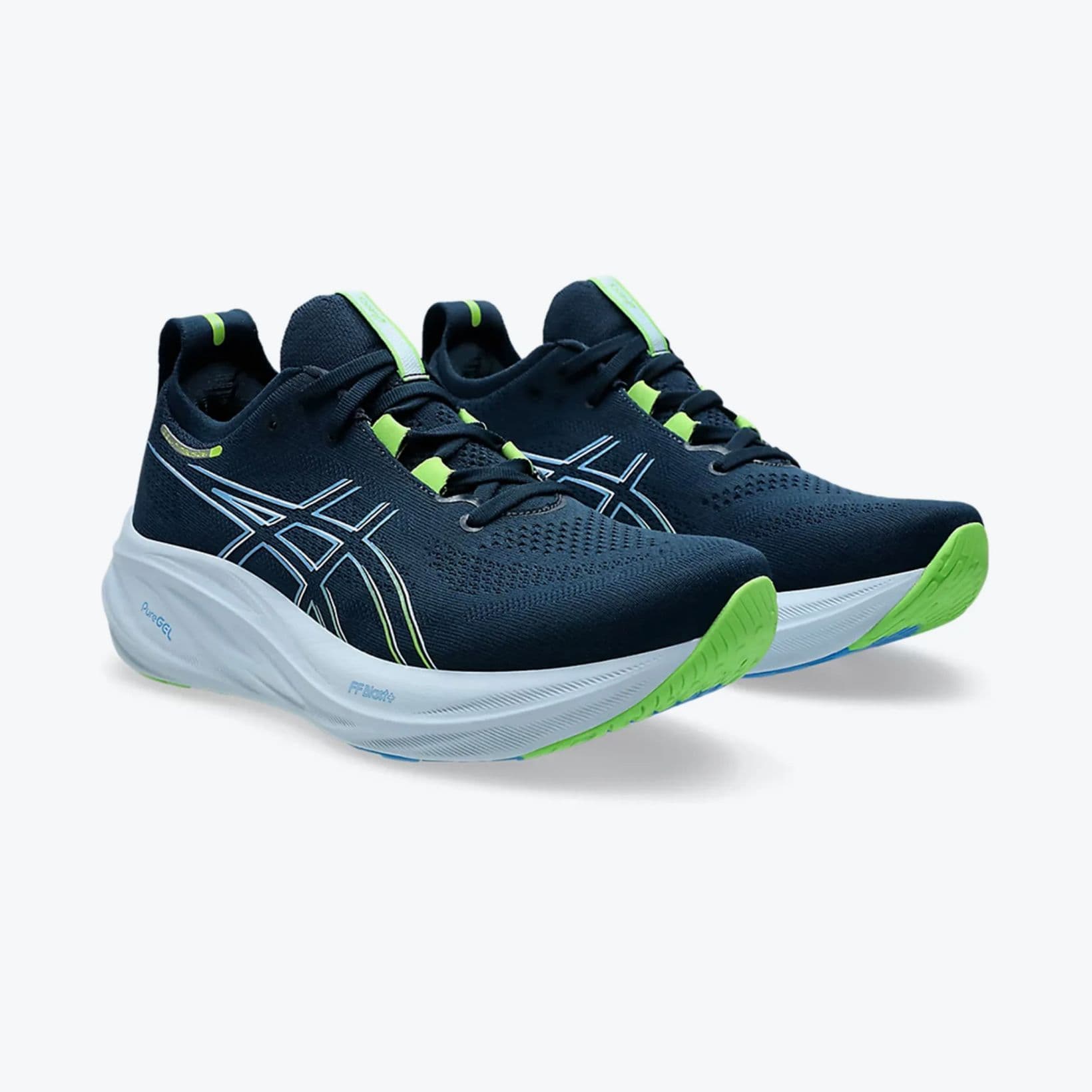 Gel-Nimbus 26 - Footwear - Asics - Navy, Ice, Lime image