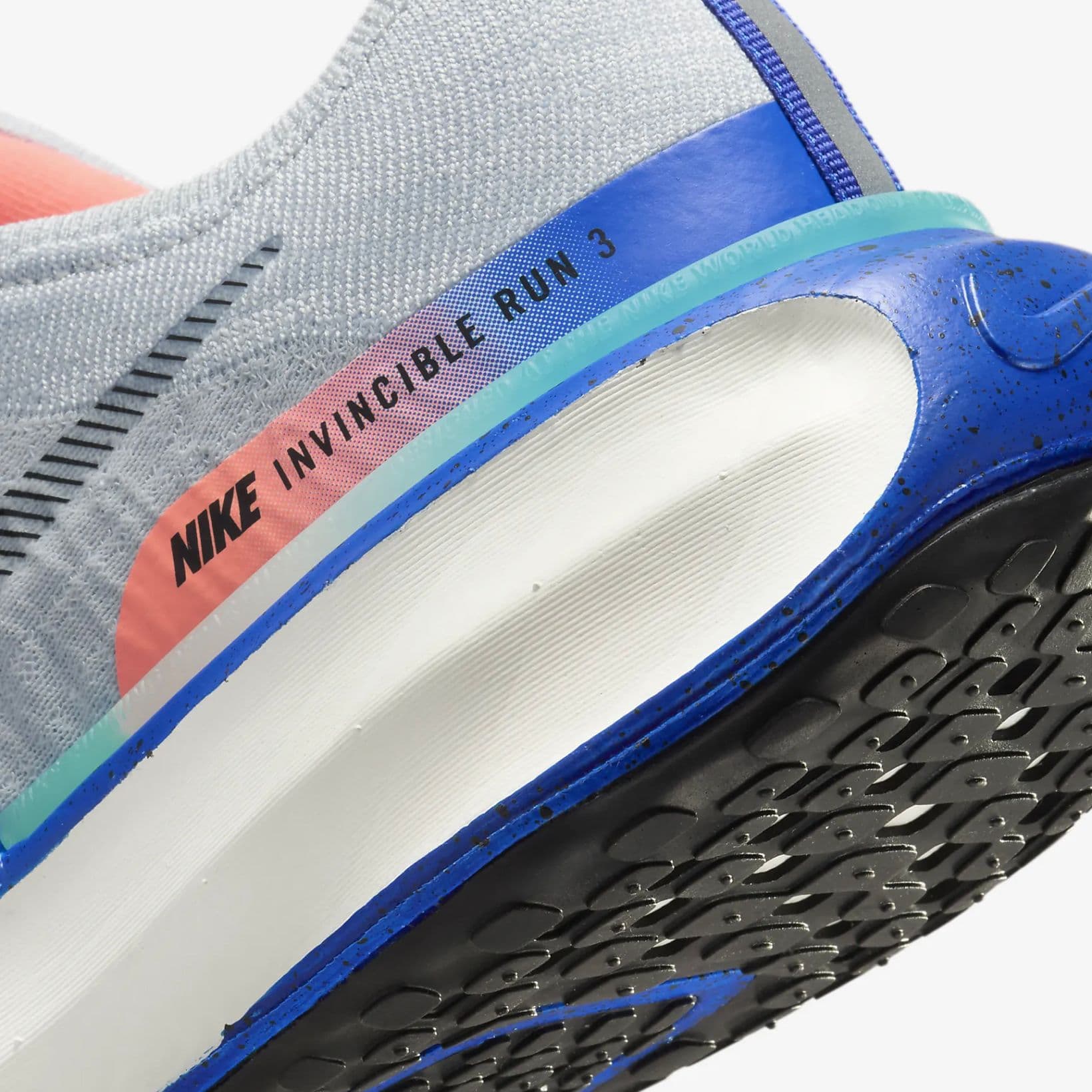 Invincible 3 - Footwear - Nike - Grey, Navy, Marine, Teal, Apricot image