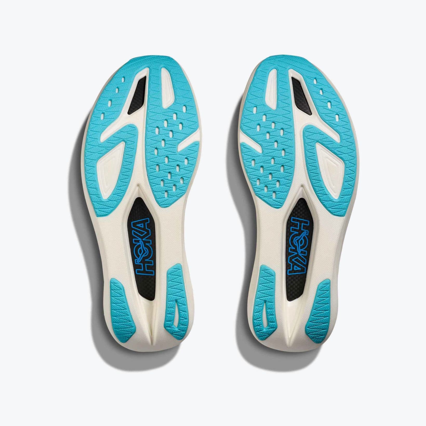 Rocket X 3 - Footwear - Hoka - White, Black, Teal, Marine image