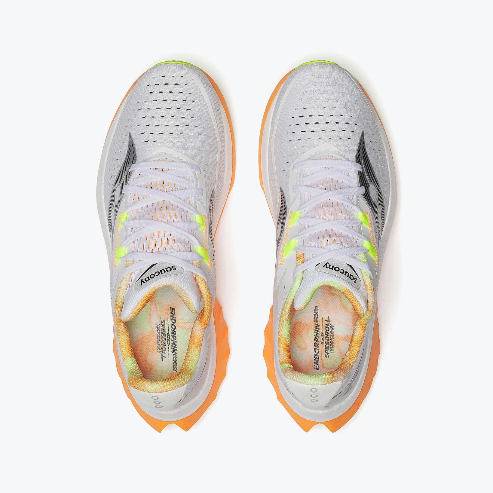 Endorphin Speed 4 - Footwear - Saucony - Orange, Yellow, Lime, White image
