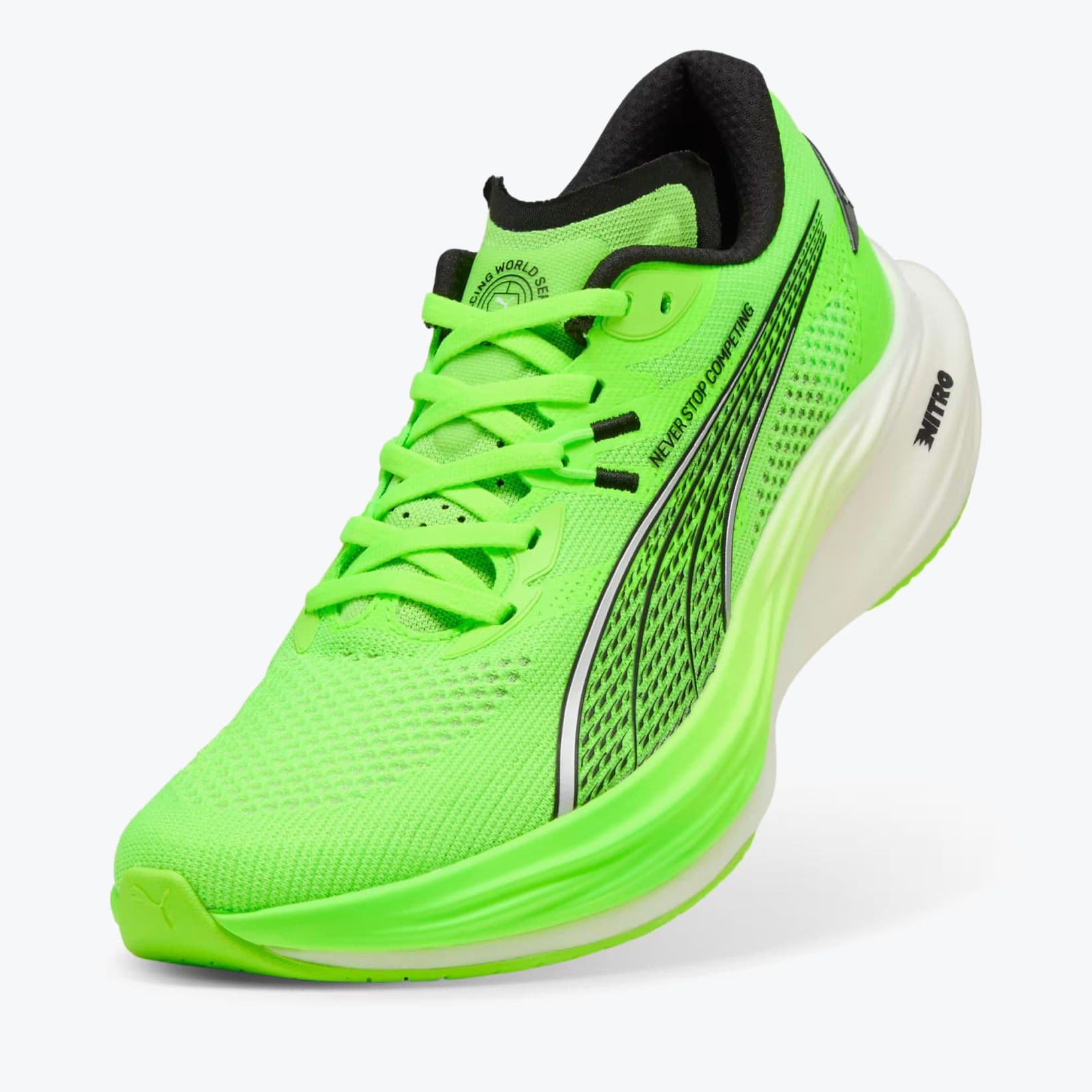 Deviate NITRO 3 x HYROX - Footwear - Puma - Green, White, Black, Lime image
