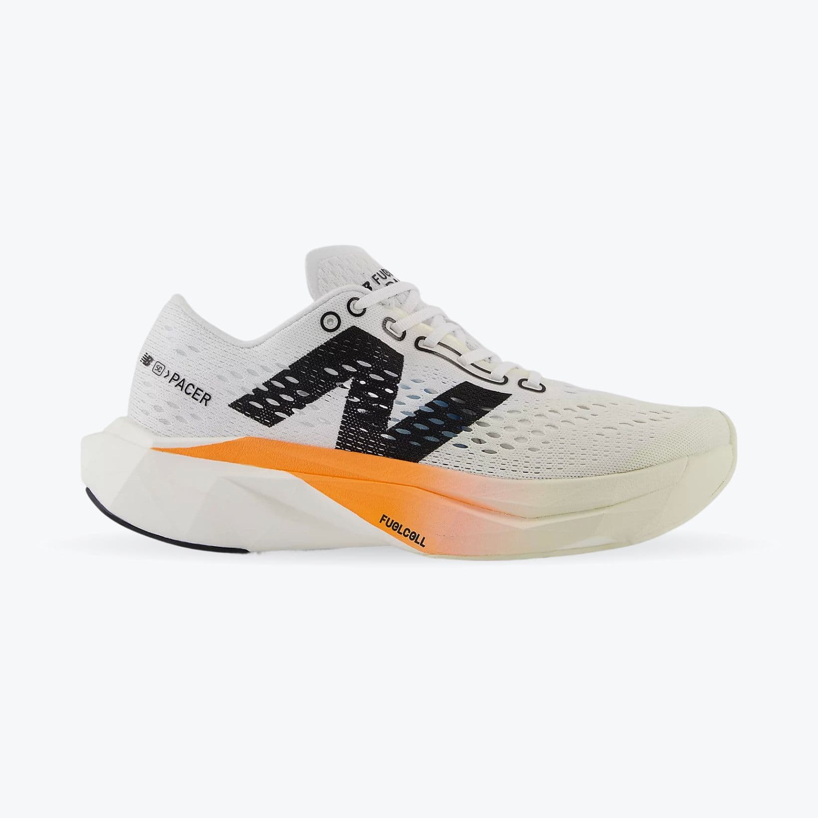 FuelCell SuperComp Pacer v2 - Footwear - New Balance - White, Orange, Black image