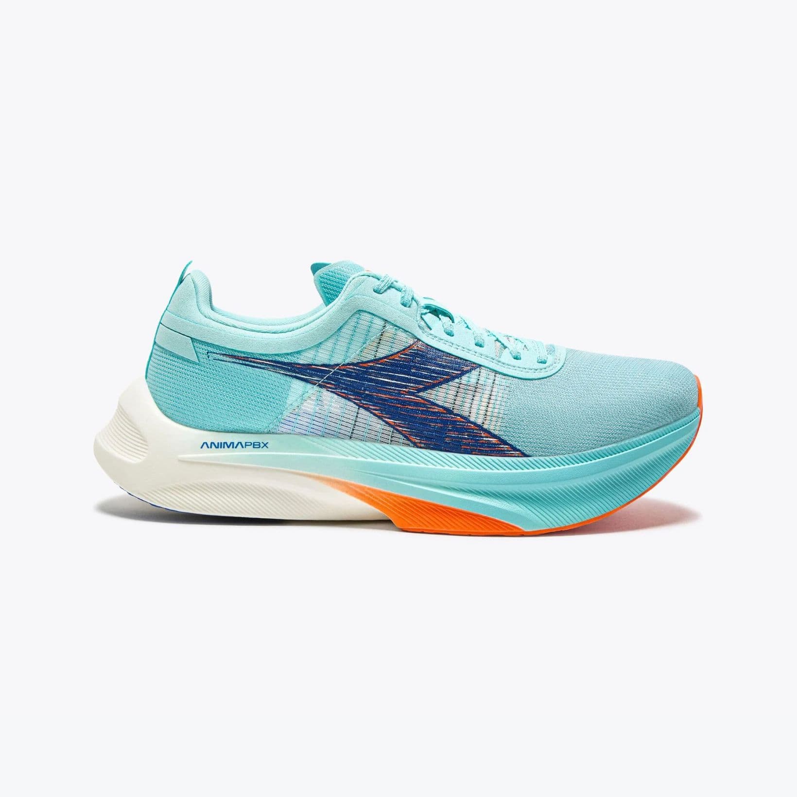Gara Carbon 2 - Footwear - Diadora - Teal, Orange, Navy, Cream image