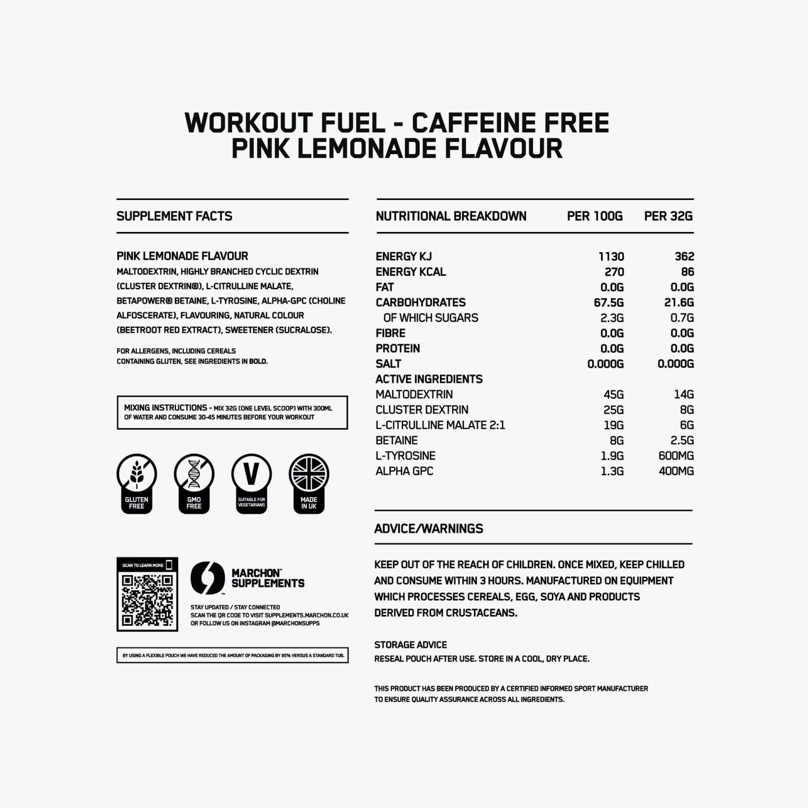 Workout Fuel - Supplements - Marchon - undefined image