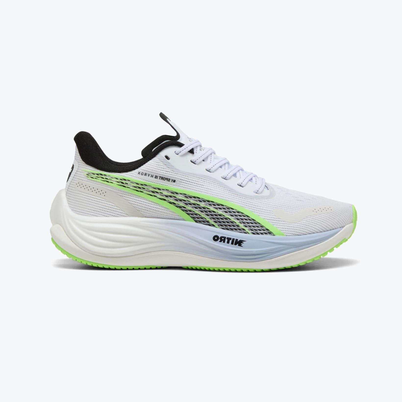 Velocity NITRO 3 x HYROX - Footwear - Puma - White, Green, Lime, Black image