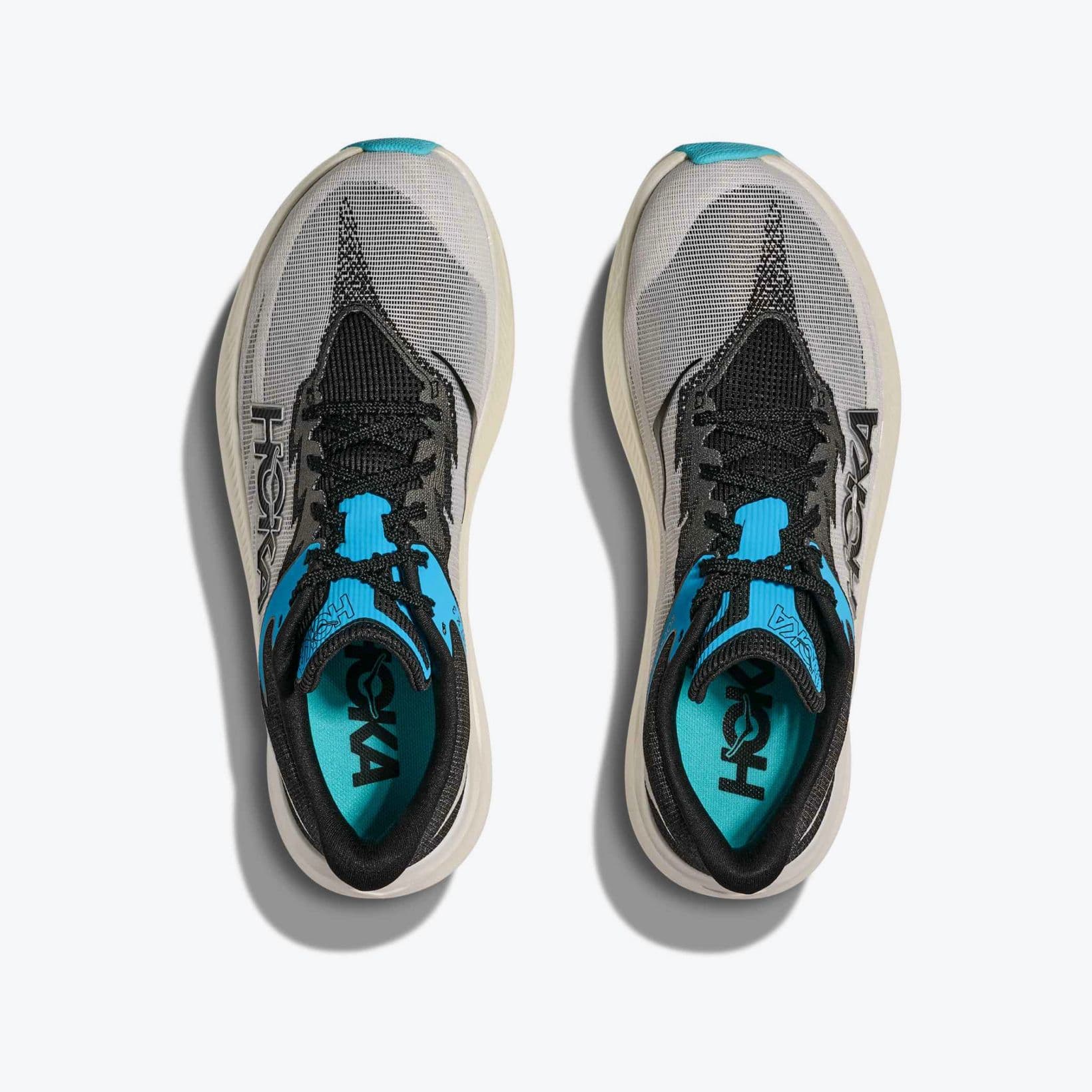Rocket X 3 - Footwear - Hoka - White,Black,Teal,Marine image