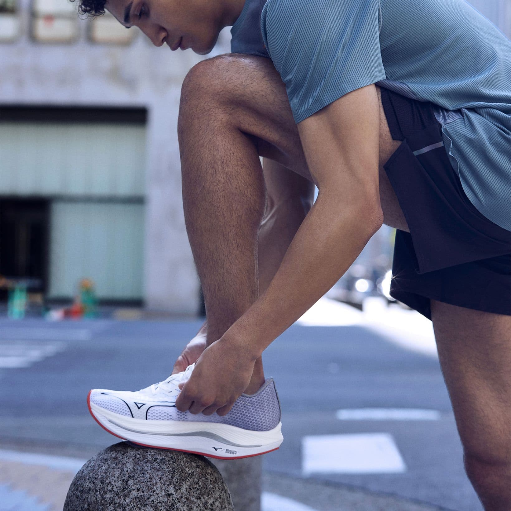 Wave Rebellion Pro 2 - Footwear - Mizuno - Grey, Lavender, White image