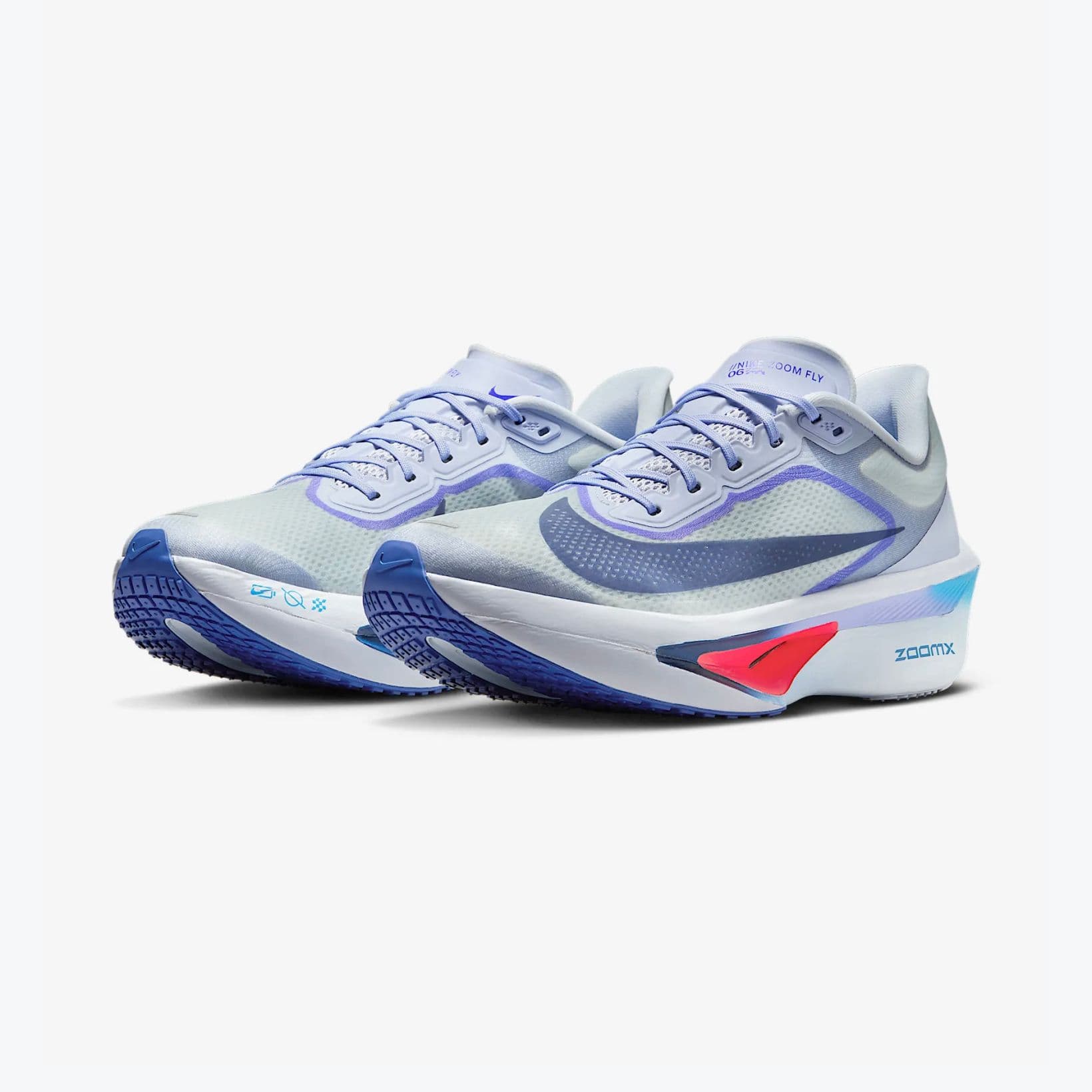 Zoom Fly 6 - Footwear - Nike - Red, Purple, Silver, Teal, Navy, White, Lavender image