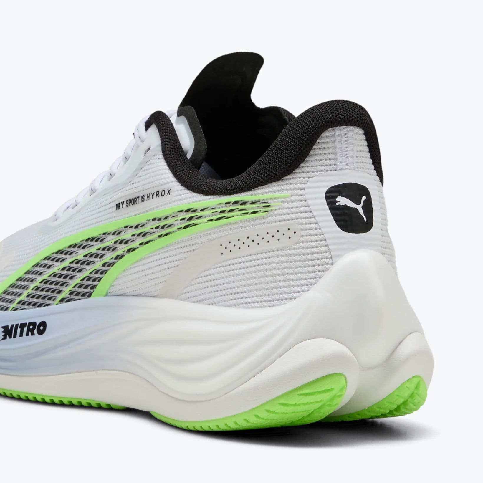 Velocity NITRO 3 x HYROX - Footwear - Puma - White, Green, Lime, Black image