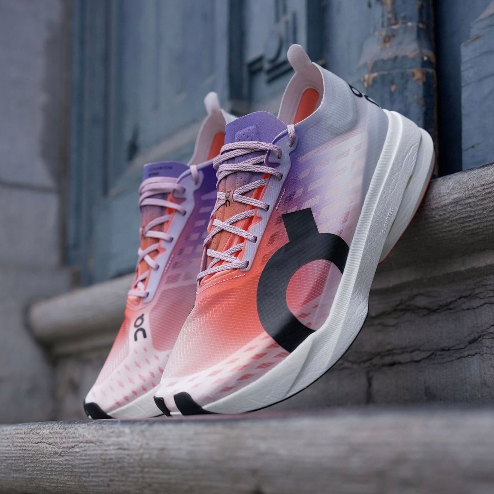 Cloudboom Strike - Footwear - On - Purple, Cornflower, White, Black, Orange, Apricot image