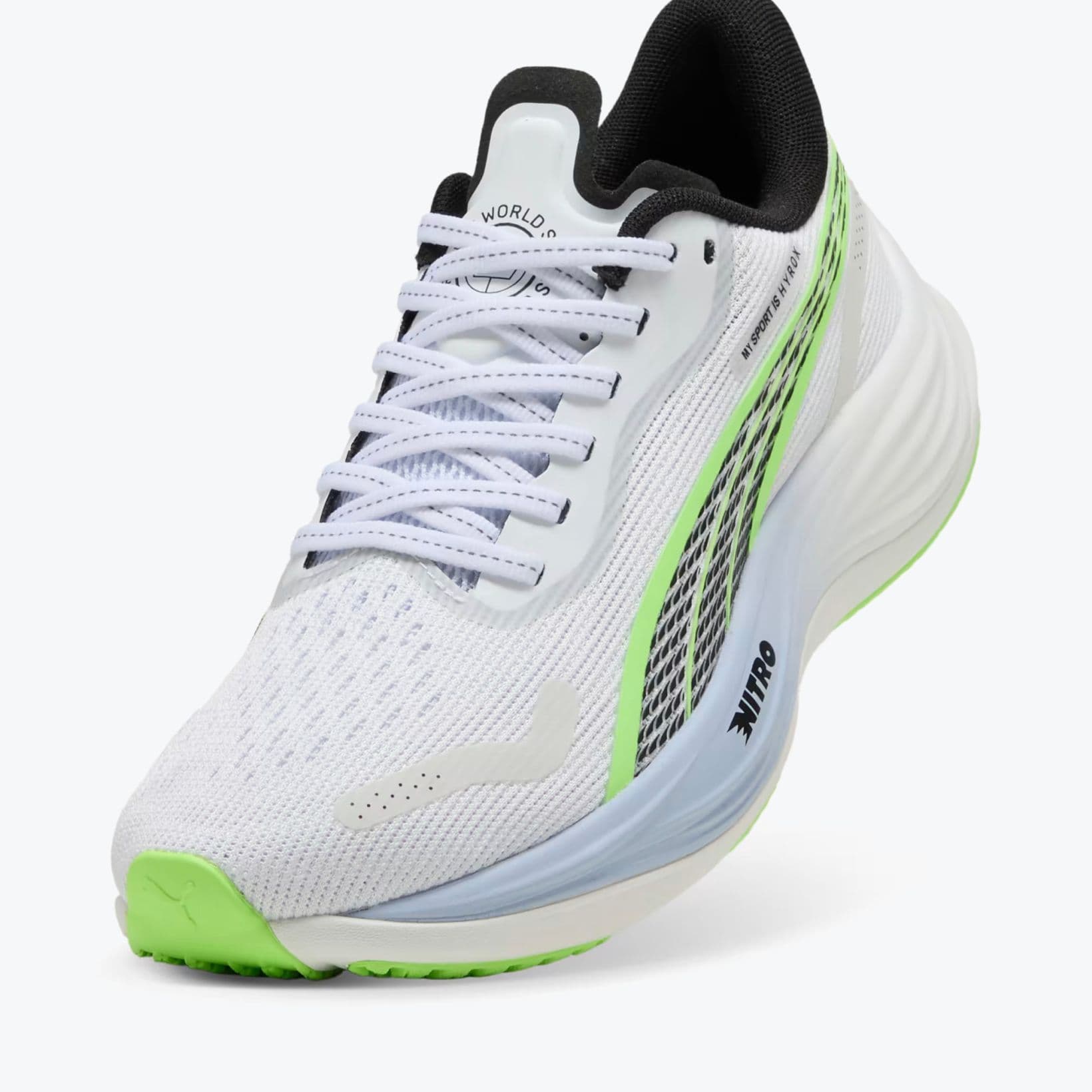 Velocity NITRO 3 x HYROX - Footwear - Puma - White, Green, Lime, Black image