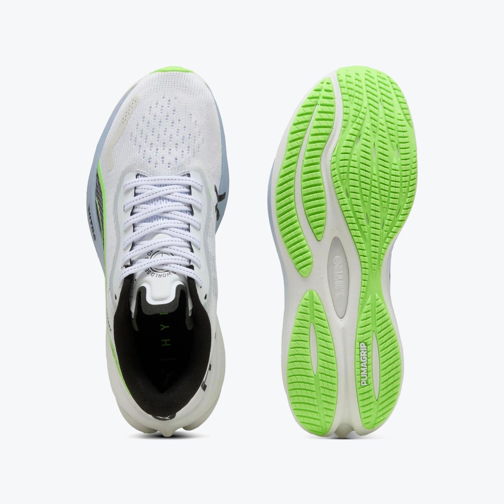 Velocity NITRO 3 x HYROX - Footwear - Puma - White, Green, Lime, Black image
