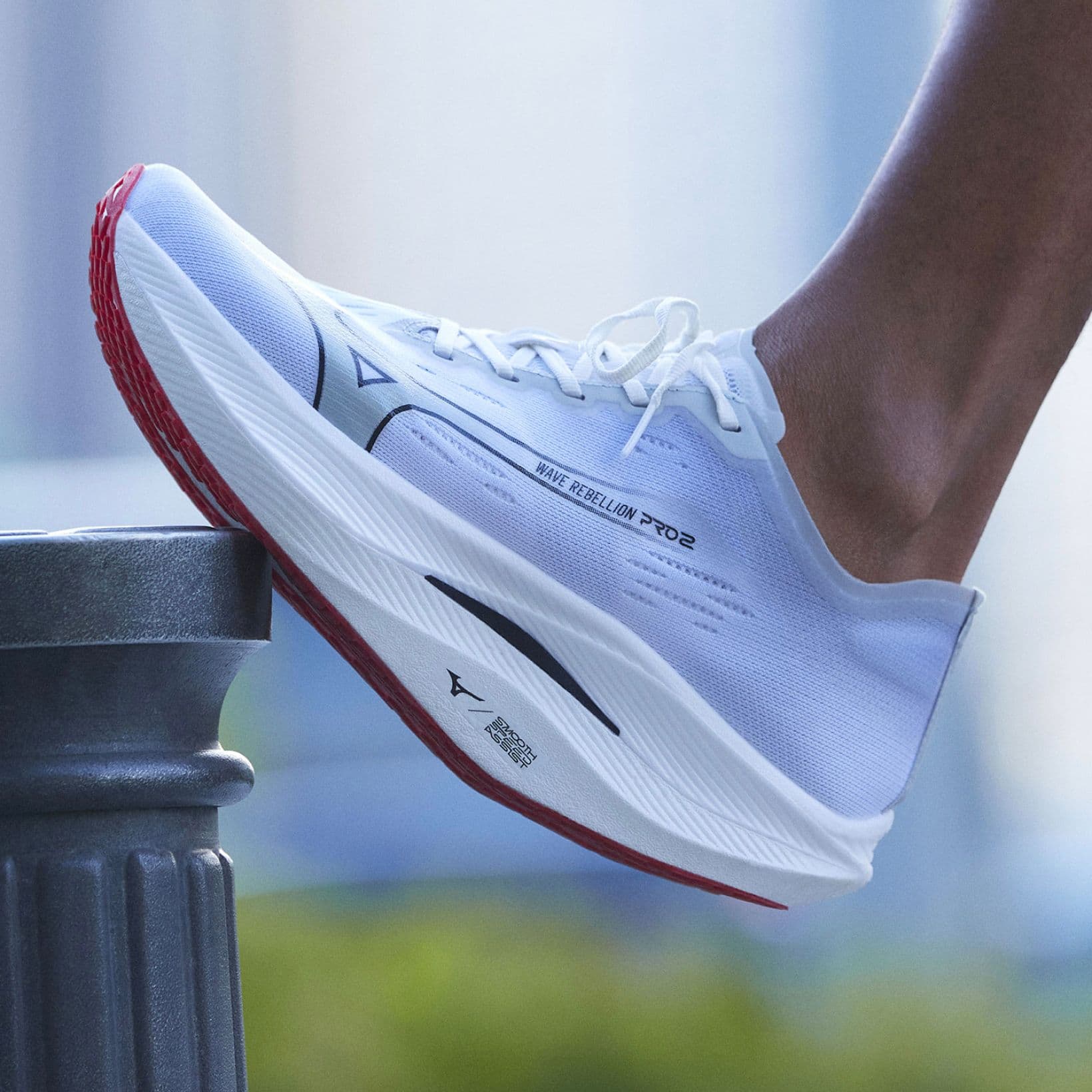 Wave Rebellion Pro 2 - Footwear - Mizuno - Grey, Lavender, White image