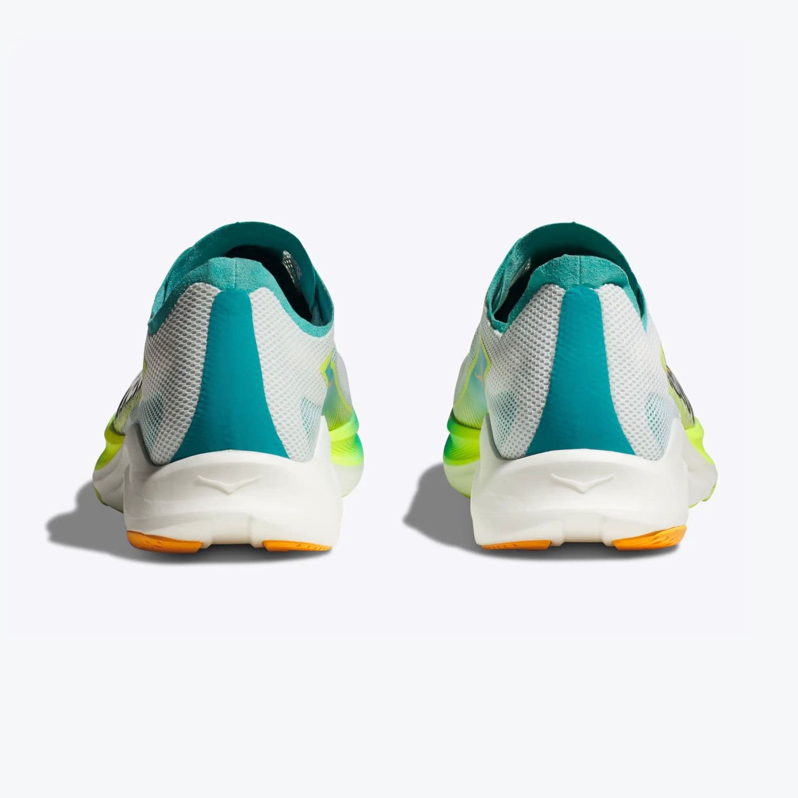 Cielo Road - Footwear - Hoka - White, Lime, Green, Teal image