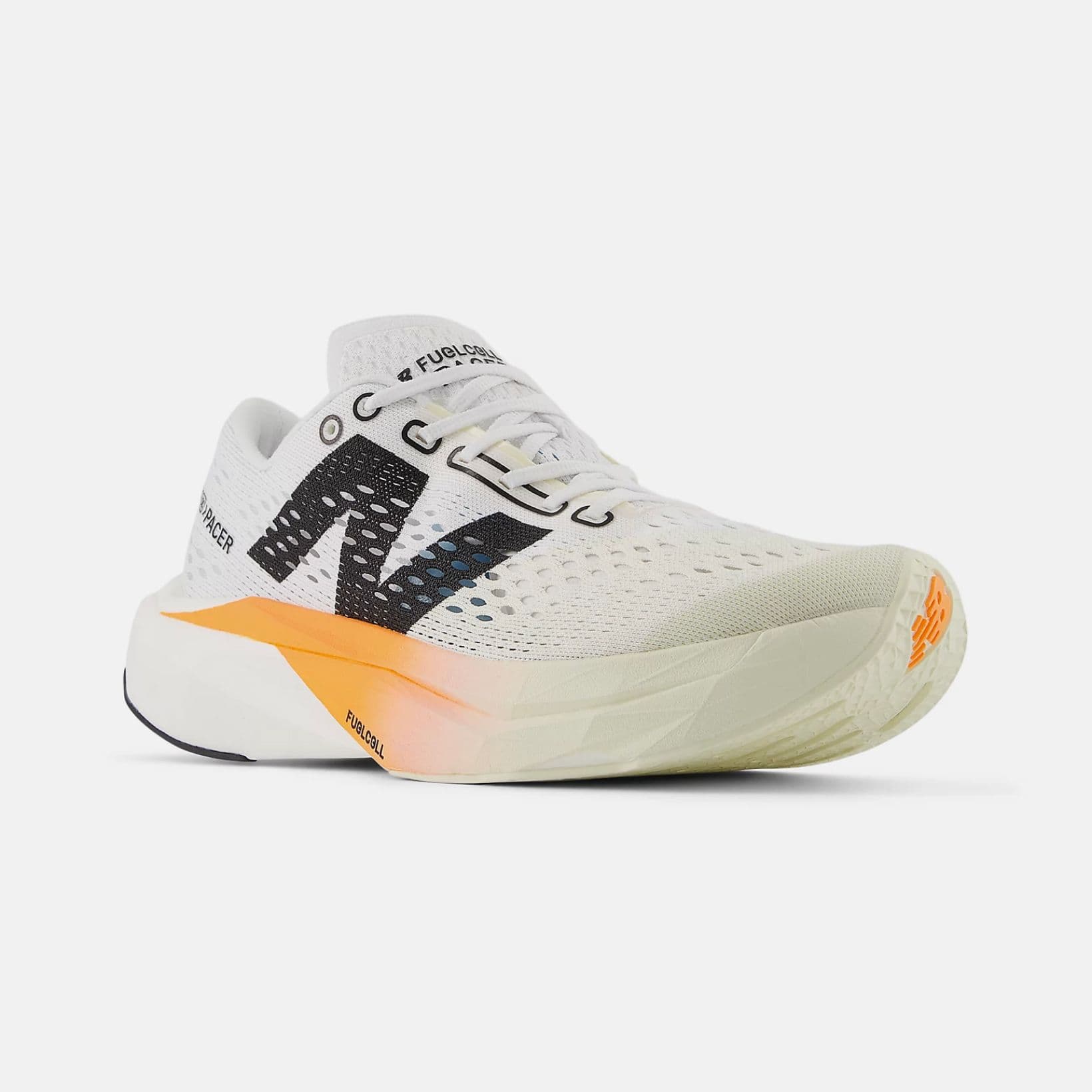 FuelCell SuperComp Pacer v2 - Footwear - New Balance - White, Orange, Black image