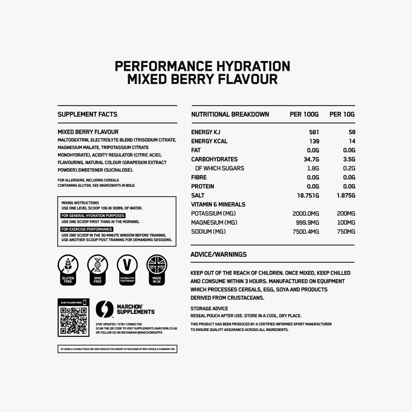 Performance Hydration - Supplements - Marchon - undefined image