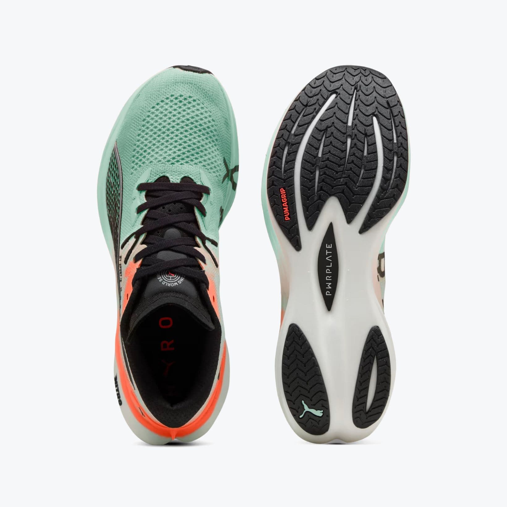 Deviate Nitro 3 - Footwear - Puma - Red,Apricot,Teal,White,Black image